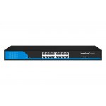 Full Gigabit PoE Switch 16 Port + 2 SFP (300W) hasivo รุ่น S5800P-16G-2S