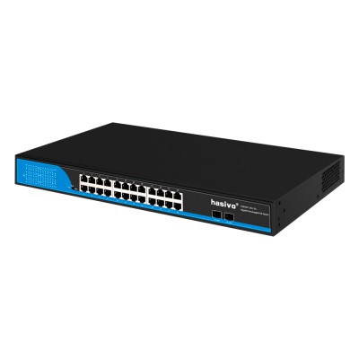 Gigabit POE Switch 24 Port + 2 SFP Uplink (Rack mount 1U)