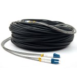 สายไฟเบอร์ออฟติก LC/UPC แบบ 4 Core ขนาด 5.0 mm ยาว 100 เมตร