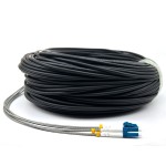 สายไฟเบอร์ออฟติก LC/UPC แบบ 4 Core ขนาด 5.0 mm ยาว 100 เมตร