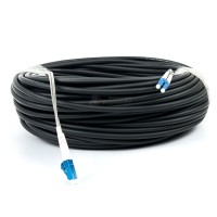สายไฟเบอร์ออปติก 2 CORE กลม LC/UPC ยาว 250 เมตร