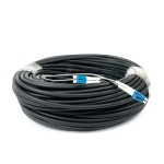 สายไฟเบอร์ออปติก 2 CORE กลม LC/UPC ยาว 250 เมตร