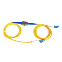 LC/UPC ตัวลดทอนสัญญาณไฟเบอร์ออปติก ปรับค่าได้ 0–60 dB (Single Mode)