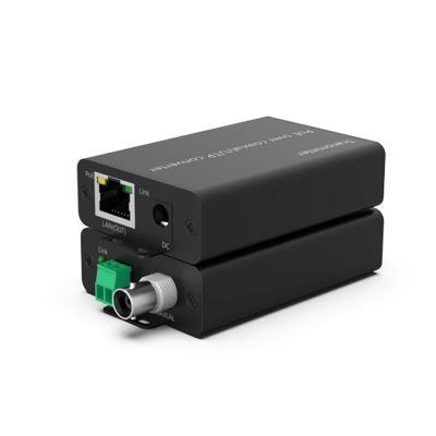 อุปกรณ์ขยายสัญญาณเครือข่าย POE ผ่านสาย Coaxial (500 เมตร)