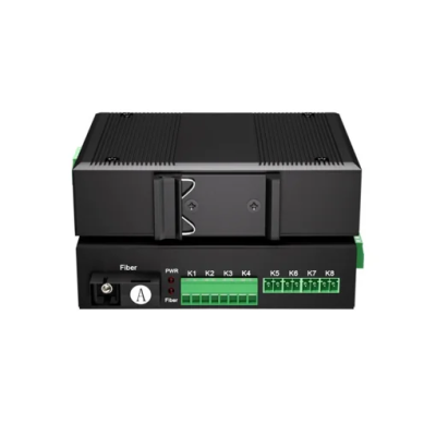 อุปกรณ์แปลงสัญญาณไฟเบอร์ออฟติก 4 ช่อง Dry Contact แบบทางเดียว อุปกรณ์แปลงสัญญาณไฟเบอร์ออฟติก 4 ช่อง Dry Contact แบบทางเดียว