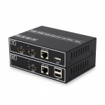 HDMI P2P Extender 150 เมตร ผ่านสาย LAN พร้อม Loop Out + USB KVM