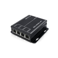 อุปกรณ์ขยาย PoE 1 พอร์ตเข้า 4 พอร์ตออก รองรับ Gigabit af/at/bt