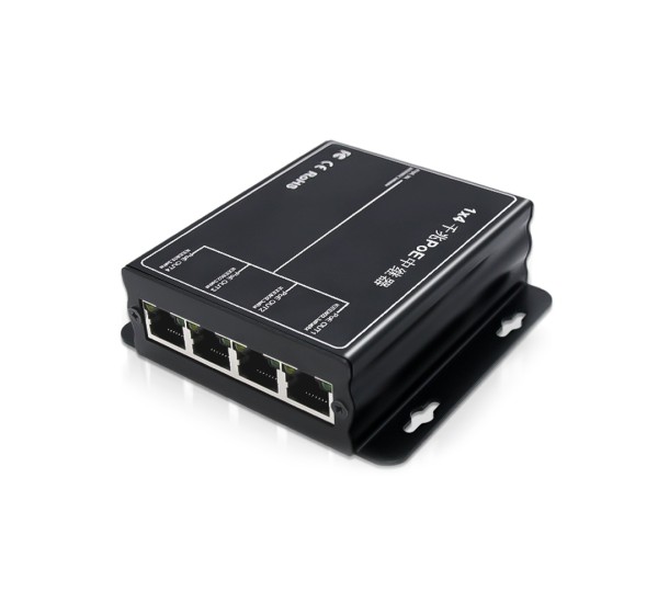 อุปกรณ์ขยาย PoE 1 พอร์ตเข้า 4 พอร์ตออก รองรับ Gigabit af/at/bt