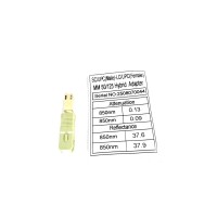 อะแดปเตอร์ไฟเบอร์ SC/UPC ตัวผู้ → LC/UPC ตัวเมีย (Hybrid MM 50/125)