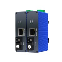 mini Gigabit Industrial WDM Media Converter | SC Single-Mode | 20km (คู่ A+B)