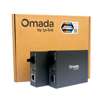 แพ็คคู่ Omada MC211CS-2 + MC212CS-2 | Gigabit WDM Media Converter