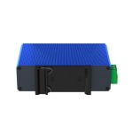 Mini Gigabit Industrial Media Converter | 1 Fiber (SC/WDM) + 2 LAN | 20km