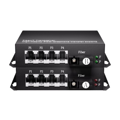Telephone Voice Optical PCM 4 CH