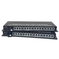 16P Telephone Optical (PCM) To Fiber Optic (Desktop)