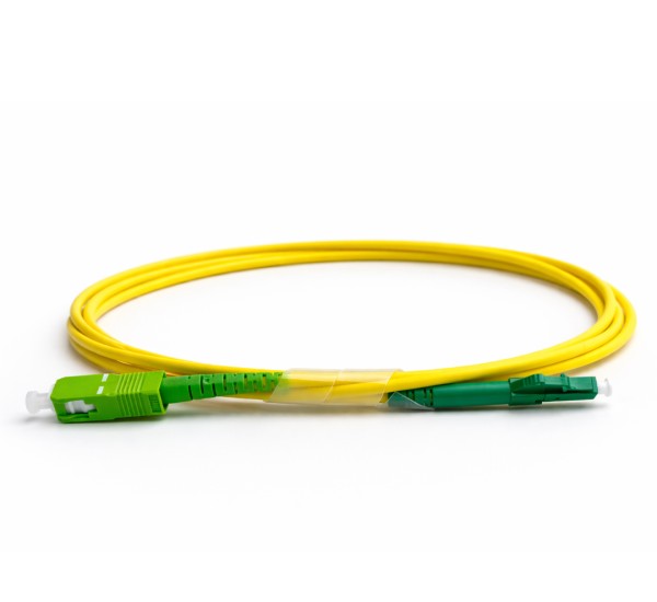 สายไฟเบอร์ออฟติก Patch Cord SC/APC to LC/APC | Single-Mode | 3.0mm | LSZH (เลือกความยาว) สายไฟเบอร์ออฟติก Patch Cord SC/APC to LC/APC | Single-Mode | 3.0mm | LSZH (เลือกความยาว)