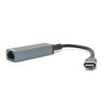 USB Type-C to 10/100/1000 Mbps RJ45 Network Adapter