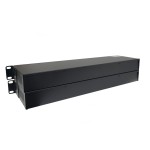 เครื่องแปลงโทรศัพท์ 24 ช่อง + 4 LAN Gigabit ผ่านไฟเบอร์ (1U Rackmount)