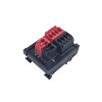 กล่องแยกไฟ DC 4 ช่อง รุ่น WS-PB-BT204DC แบบเสียบตรง (DIN Rail)