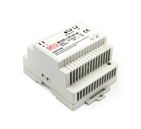  DR-60-48  Rail Type Switching Power Supply 48V (1.3A) 60W