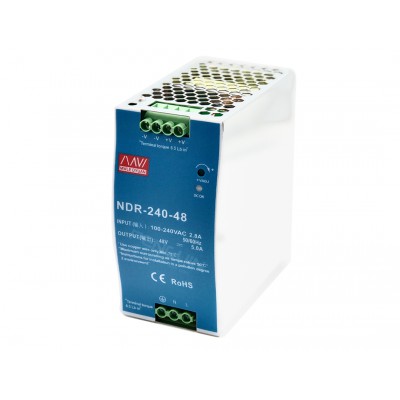 NDR-240-48 Rail Type Switching Power Supply 48V (5A) 240W
