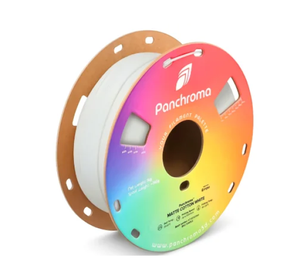 Polymaker Panchroma Matte PLA 1.75mm สี Matte Cotton White Polymaker Panchroma Matte PLA 1.75mm สี Matte Cotton White