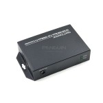 Gigabit Fiber Media Converter | 1 Fiber + 4 LAN | SC Single-Mode | WDM A | 3km