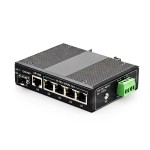 Industrial Gigabit PoE Switch 4+1+1 SFP Ethernet Switch