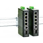 Industrial Gigabit PoE Switch 4+1+1 SFP Ethernet Switch