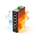 Industrial Gigabit PoE Switch 4+1+1 SFP Ethernet Switch