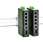 Industrial Gigabit PoE Switch 4+1+1 SFP Ethernet Switch