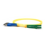 FC/UPC to LC/APC Duplex Patch Cord Single-mode (SM 9/125) 1 เมตร FC/UPC to LC/APC Duplex Patch Cord Single-mode (SM 9/125) 1 เมตร