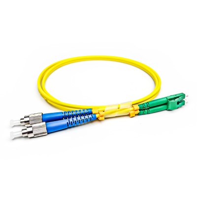 FC/UPC to LC/APC Duplex Patch Cord Single-mode (SM 9/125) 1 เมตร