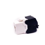 เต้ารับสายแลนตัวเมีย RJ45 CAT6 UTP แบบ Tool-Free สีขาว เต้ารับสายแลนตัวเมีย RJ45 CAT6 UTP แบบ Tool-Free สีขาว