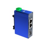 Mini Gigabit Industrial Media Converter | 1 SFP + 2 LAN | DC 9-57V Mini Gigabit Industrial Media Converter | 1 SFP + 2 LAN | DC 9-57V