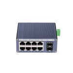 Mini Gigabit Industrial Switch 8 Port + 2 SFP | DIN-Rail | DC 9-57V