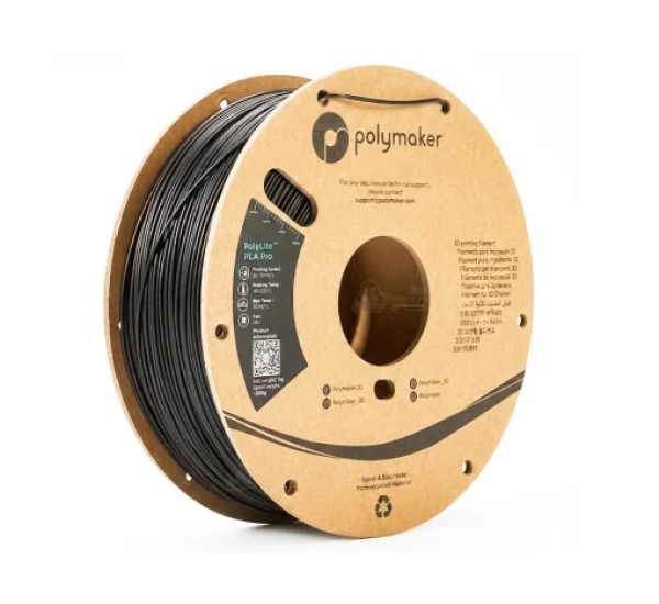 Polymaker PolyLite™ PLA Pro 1.75mm 1kg สีดำ (Black)
