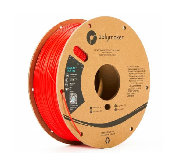PolyLite™ PLA Pro 1.75mm 1KG สีแดง (Red) | Polymaker เส้นใย 3D Printer คุณภาพสูง PolyLite™ PLA Pro 1.75mm 1KG สีแดง (Red) | Polymaker เส้นใย 3D Printer คุณภาพสูง