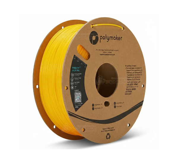 PolyLite™ PLA Pro สีเหลือง (Yellow) 1.75mm | 1kg