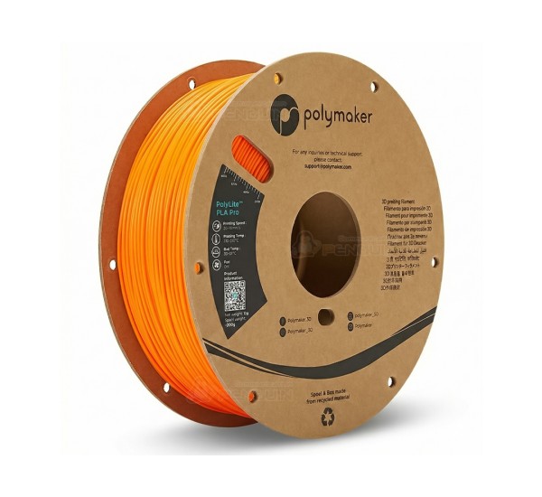 PolyLite™ PLA Pro สีส้ม (Orange) 1.75mm | 1kg
