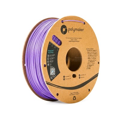เส้นพลาสติก 3D Filament PolyLite™ PLA Pro 1.75mm 1KG สีม่วง (Polymaker) เส้นพลาสติก 3D Filament PolyLite™ PLA Pro 1.75mm 1KG สีม่วง (Polymaker)