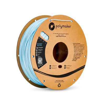 เส้นพลาสติก 3 D PolyLite™ PLA Pro 1.75mm 1KG สีฟ้าอ่อน (Light Blue) | Polymaker เส้นพลาสติก 3 D PolyLite™ PLA Pro 1.75mm 1KG สีฟ้าอ่อน (Light Blue) | Polymaker