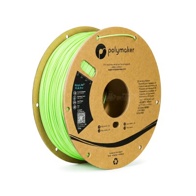 PolyLite™ PLA Pro 1.75mm 1KG Light Green เส้นพลาสติก PLA Pro สำหรับเครื่องพิมพ์ 3D แข็งแรงสูง