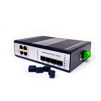 Full Gigabit Industrial Switch 4 Port + 4 SFP Full Gigabit Industrial Switch 4 Port + 4 SFP