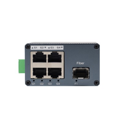 Mini Gigabit Industrial Switch | 4 Port + 1 SFP Mini Gigabit Industrial Switch | 4 Port + 1 SFP