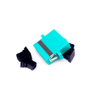 SC Duplex OM3 Multi-mode Adapter สำหรับสายไฟเบอร์ออฟติก