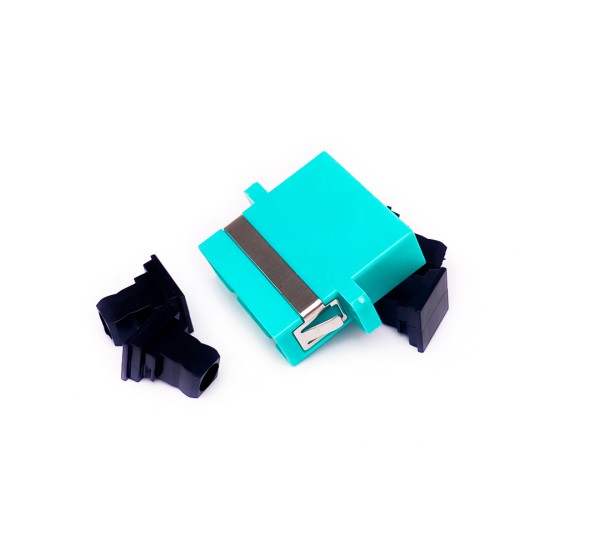 SC Duplex OM3 Multi-mode Adapter สำหรับสายไฟเบอร์ออฟติก