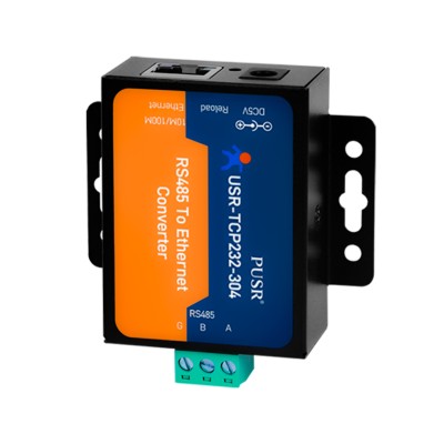 USR-TCP232-304 ตัวแปลงสัญญาณ RS485 เป็น Ethernet (LAN) ประสิทธิภาพสูง รองรับ Modbus Gateway