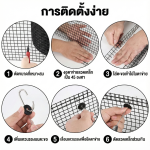 ตาข่ายกันนก ยาว 30 เมตร ขนาดตาข่าย 4 นิ้ว พร้อมคลิปล็อค 60 ชุด ตาข่ายกันนก ยาว 30 เมตร ขนาดตาข่าย 4 นิ้ว พร้อมคลิปล็อค 60 ชุด