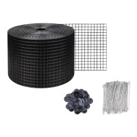 ตาข่ายกั้นนก แผงโซลาร์เซลล์ หน้ากว้าง 6 นิ้ว ยาว 30 เมตร พร้อมคลิปล็อค 80 ชุด