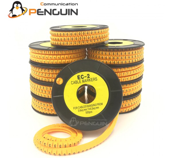 CABLE MARKER EC-2 (3.6-7.4mm) ตัวเลข 0-9